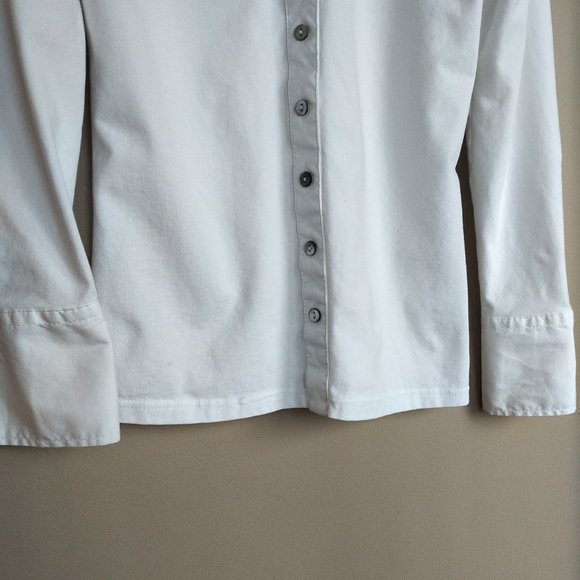 Just White desgin by SE - white blouse size 34 - Picture 7 of 9